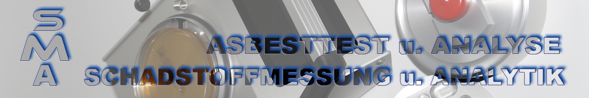 SMA Schadstoffmessung u. Schadstoffanalytik GmbH u Co.KG  Asbestuntersuchung, Asbestmessung, Asbesttest, Asbestanalyse in der Raumluft von Innenräumen, Gebäuden, Immobilien, Gewerbeobjekten, Hallen, im Fertighaus, Untersuchung und Messung auf Partikel Fasern Mikrofasern Nanopartikel. Diagnostik von Gebäuden Gebäudediagnostik in Rheinland-Pfalz